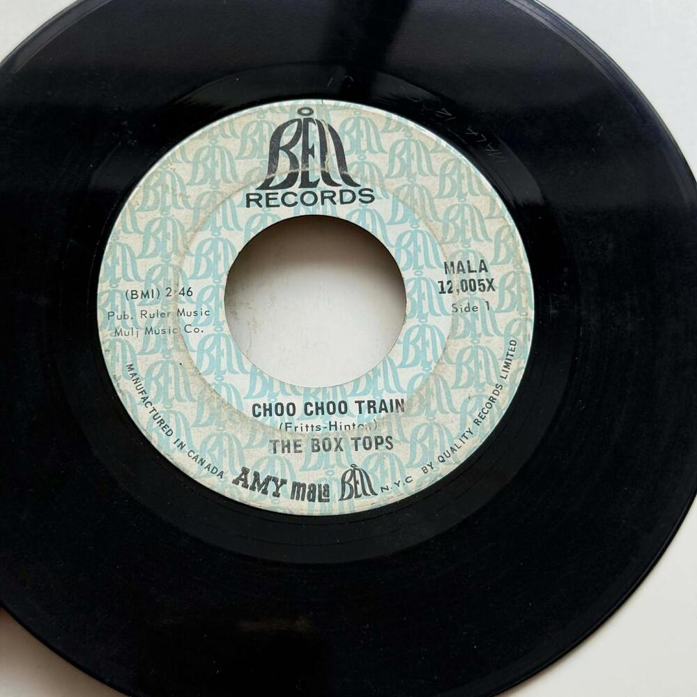The Box Tops - Fields of Clover/Choo Choo Train 45rpm VG+ R23